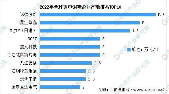 2023年中国锂电铜箔行业市场前景及投资研究报告