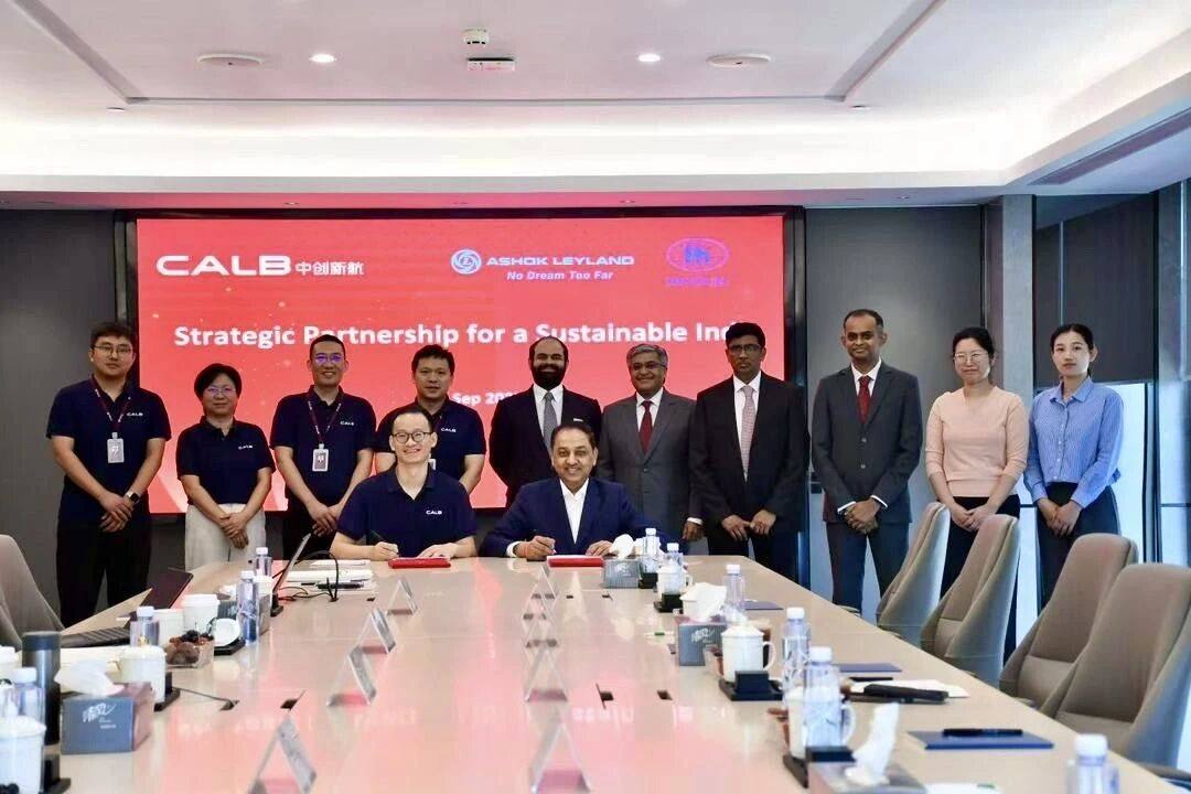 Ashok Leyland与中创新航(03931.hk)签约达成长期独家合作伙伴关系